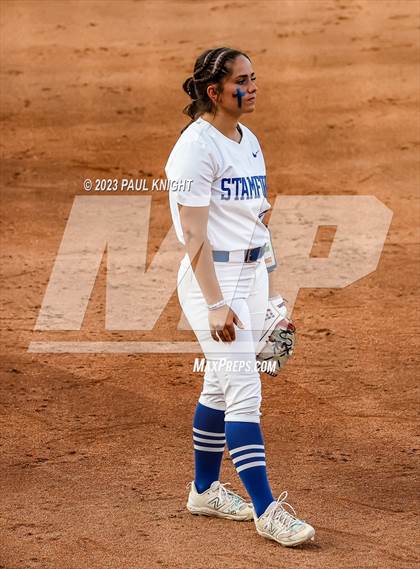 Thumbnail 3 in Como-Pickton vs. Stamford (UIL 2A Softball Semifinal) photogallery.