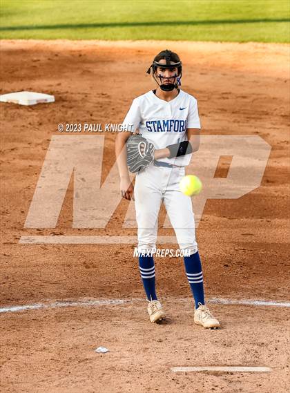 Thumbnail 3 in Como-Pickton vs. Stamford (UIL 2A Softball Semifinal) photogallery.
