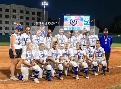 Thumbnail 1 in Como-Pickton vs. Stamford (UIL 2A Softball Semifinal) photogallery.