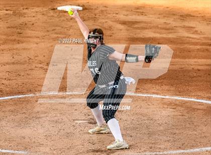 Thumbnail 2 in Como-Pickton vs. Stamford (UIL 2A Softball Semifinal) photogallery.