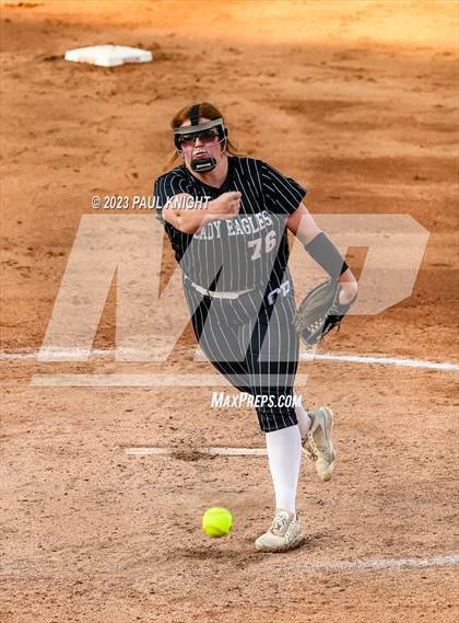Thumbnail 2 in Como-Pickton vs. Stamford (UIL 2A Softball Semifinal) photogallery.