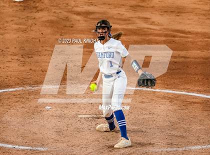 Thumbnail 2 in Como-Pickton vs. Stamford (UIL 2A Softball Semifinal) photogallery.