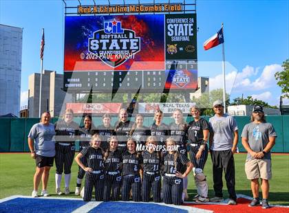 Thumbnail 2 in Como-Pickton vs. Stamford (UIL 2A Softball Semifinal) photogallery.