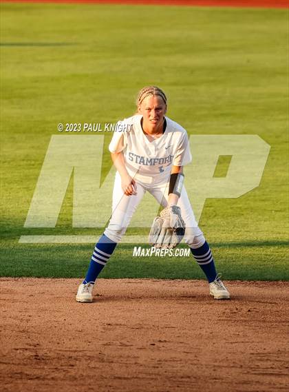 Thumbnail 2 in Como-Pickton vs. Stamford (UIL 2A Softball Semifinal) photogallery.