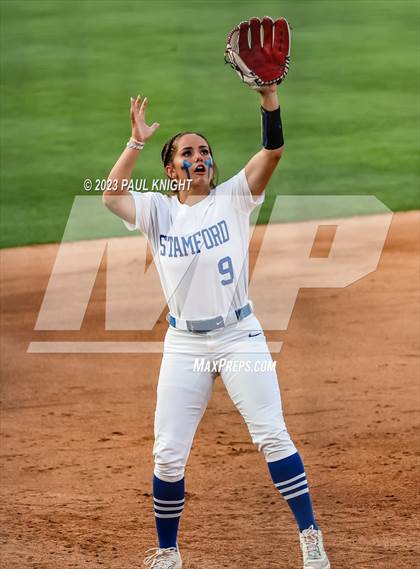 Thumbnail 2 in Como-Pickton vs. Stamford (UIL 2A Softball Semifinal) photogallery.