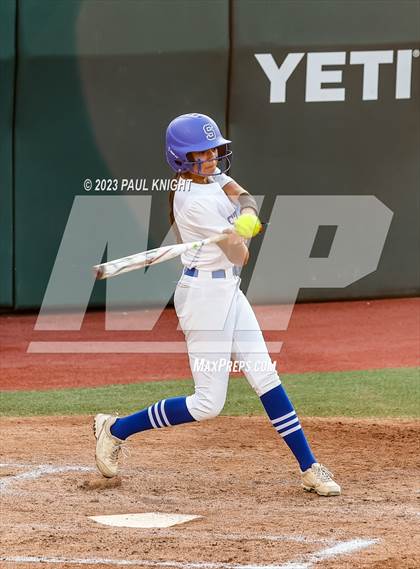 Thumbnail 2 in Como-Pickton vs. Stamford (UIL 2A Softball Semifinal) photogallery.