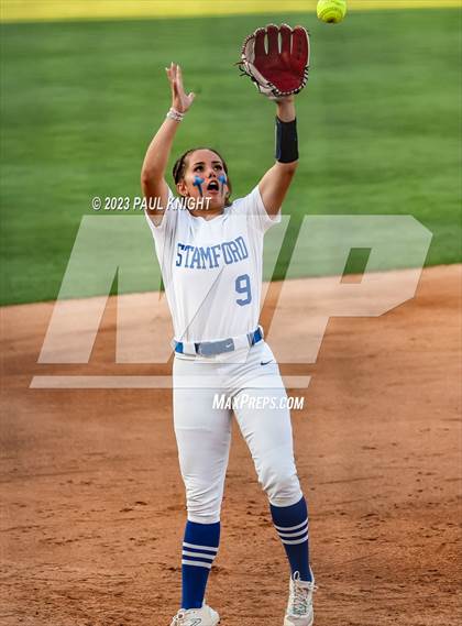 Thumbnail 3 in Como-Pickton vs. Stamford (UIL 2A Softball Semifinal) photogallery.