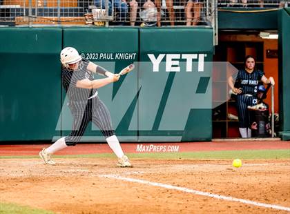 Thumbnail 3 in Como-Pickton vs. Stamford (UIL 2A Softball Semifinal) photogallery.