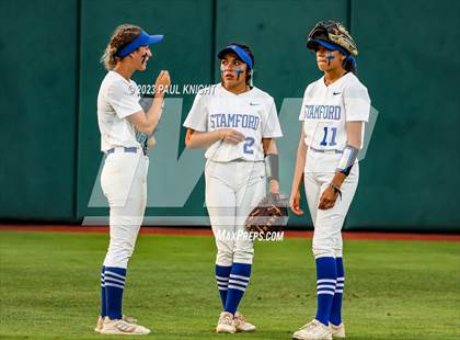 Thumbnail 2 in Como-Pickton vs. Stamford (UIL 2A Softball Semifinal) photogallery.