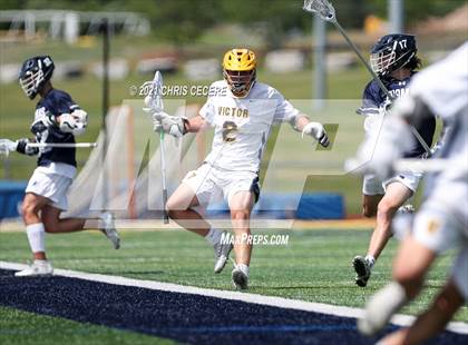 Thumbnail 1 in Webster Thomas @ Victor (Section 5 Class B Semifinal) photogallery.