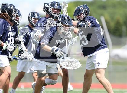 Thumbnail 1 in Webster Thomas @ Victor (Section 5 Class B Semifinal) photogallery.
