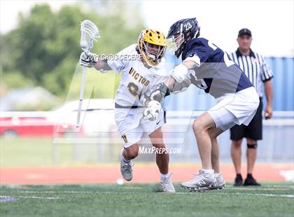 Thumbnail 2 in Webster Thomas @ Victor (Section 5 Class B Semifinal) photogallery.