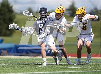 Thumbnail 2 in Webster Thomas @ Victor (Section 5 Class B Semifinal) photogallery.