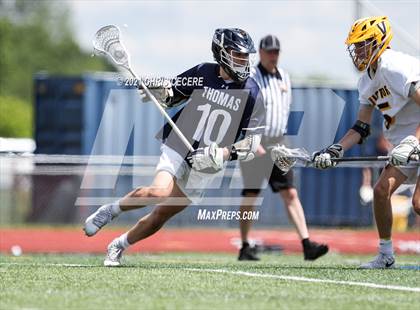 Thumbnail 3 in Webster Thomas @ Victor (Section 5 Class B Semifinal) photogallery.