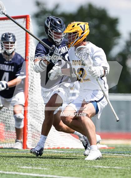 Thumbnail 2 in Webster Thomas @ Victor (Section 5 Class B Semifinal) photogallery.