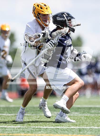 Thumbnail 1 in Webster Thomas @ Victor (Section 5 Class B Semifinal) photogallery.