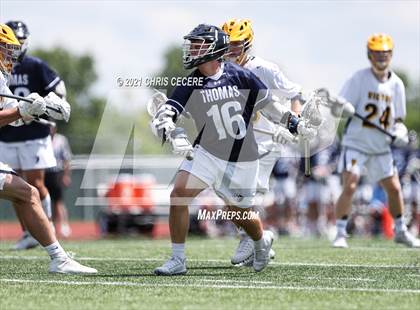 Thumbnail 3 in Webster Thomas @ Victor (Section 5 Class B Semifinal) photogallery.