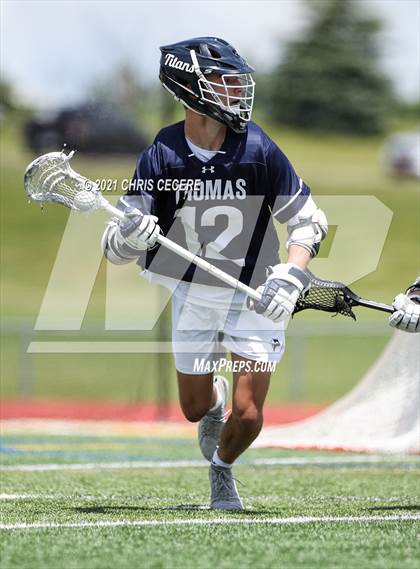 Thumbnail 3 in Webster Thomas @ Victor (Section 5 Class B Semifinal) photogallery.