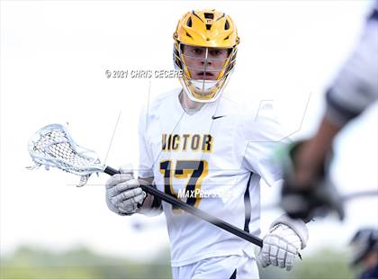 Thumbnail 2 in Webster Thomas @ Victor (Section 5 Class B Semifinal) photogallery.