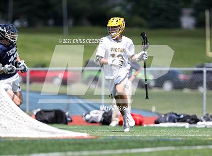 Thumbnail 3 in Webster Thomas @ Victor (Section 5 Class B Semifinal) photogallery.