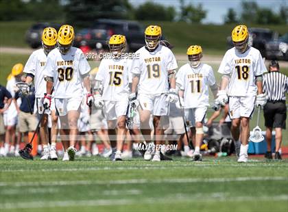Thumbnail 3 in Webster Thomas @ Victor (Section 5 Class B Semifinal) photogallery.