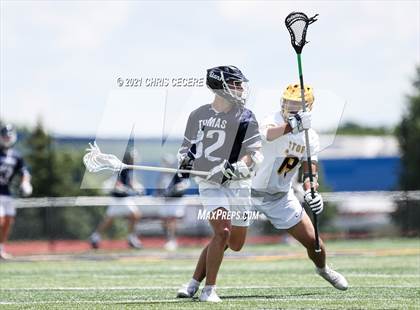 Thumbnail 2 in Webster Thomas @ Victor (Section 5 Class B Semifinal) photogallery.