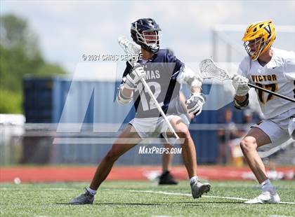 Thumbnail 3 in Webster Thomas @ Victor (Section 5 Class B Semifinal) photogallery.