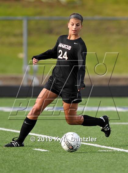 Thumbnail 3 in Marcus vs Santa Margarita (National Elite Prep Showcase) photogallery.