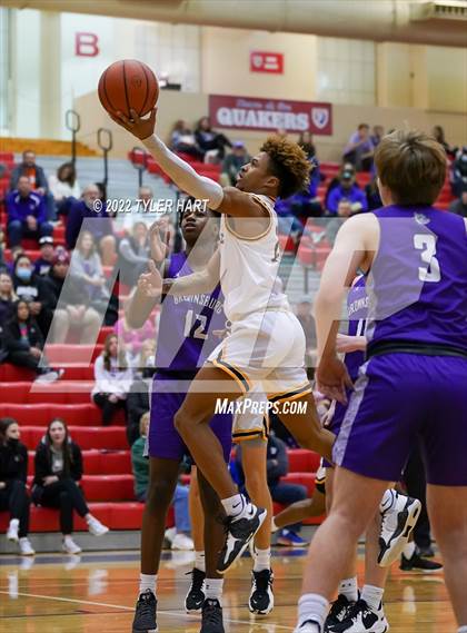 Thumbnail 1 in Brownsburg vs. Avon (Hendricks County Tournament) photogallery.