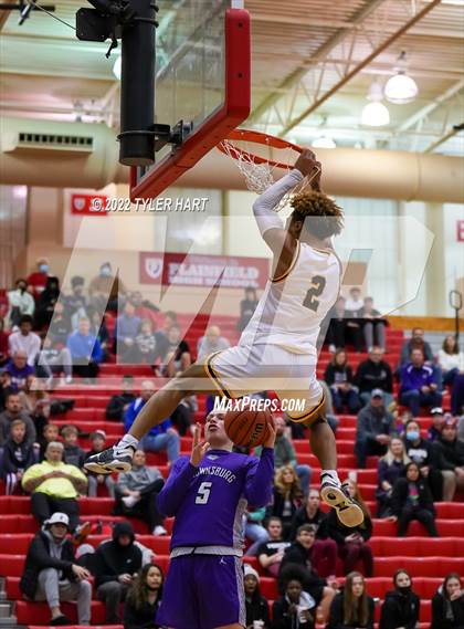 Thumbnail 3 in Brownsburg vs. Avon (Hendricks County Tournament) photogallery.
