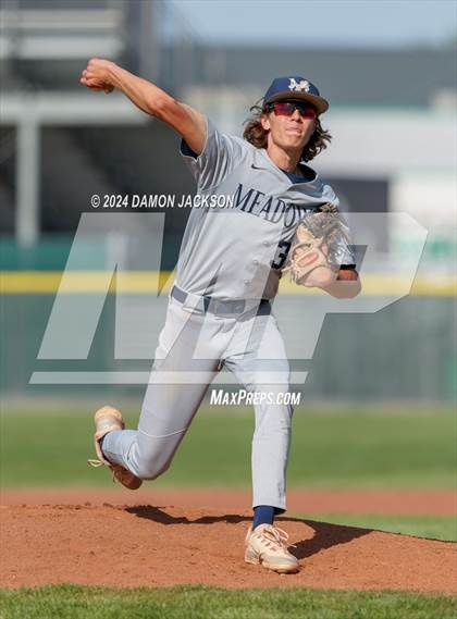 Thumbnail 1 in The Meadows School vs Churchill County (NIAA 3A Losers Final) photogallery.