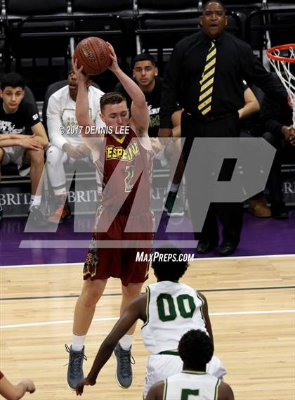 Thumbnail 1 in Esperanza @ Moreau Catholic (CIF State Division 2 Final) photogallery.