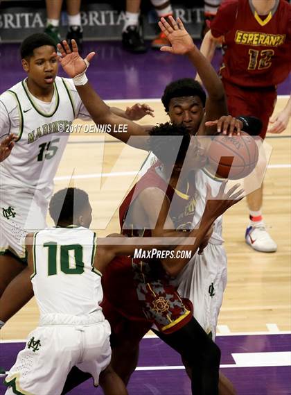 Thumbnail 3 in Esperanza @ Moreau Catholic (CIF State Division 2 Final) photogallery.