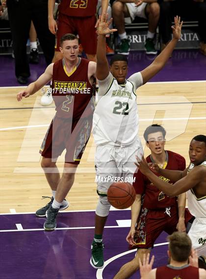 Thumbnail 3 in Esperanza @ Moreau Catholic (CIF State Division 2 Final) photogallery.
