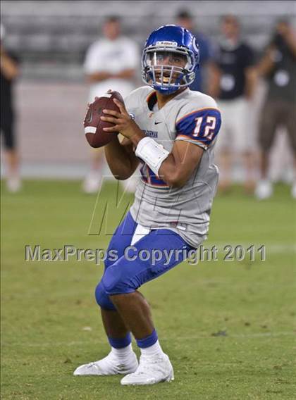 Thumbnail 1 in Bishop Gorman vs. Chaparral (Sollenberger Classic) photogallery.