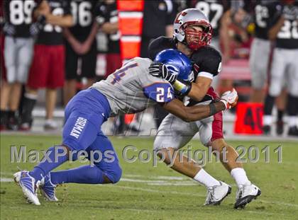 Thumbnail 2 in Bishop Gorman vs. Chaparral (Sollenberger Classic) photogallery.
