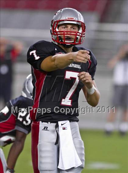 Thumbnail 2 in Bishop Gorman vs. Chaparral (Sollenberger Classic) photogallery.