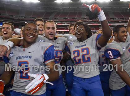 Thumbnail 1 in Bishop Gorman vs. Chaparral (Sollenberger Classic) photogallery.
