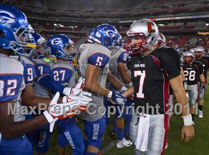 Thumbnail 3 in Bishop Gorman vs. Chaparral (Sollenberger Classic) photogallery.