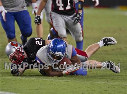 Thumbnail 2 in Bishop Gorman vs. Chaparral (Sollenberger Classic) photogallery.
