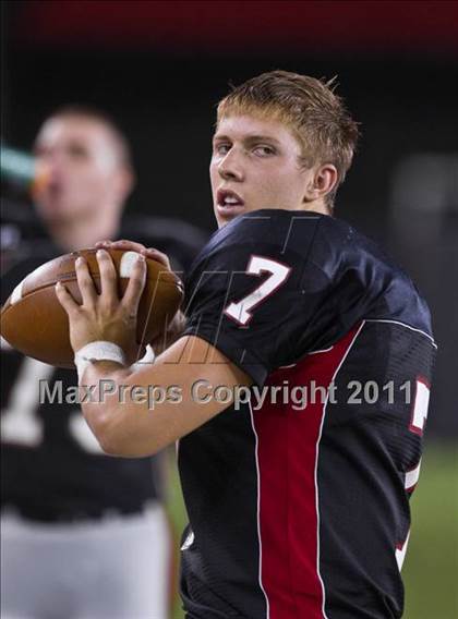 Thumbnail 2 in Bishop Gorman vs. Chaparral (Sollenberger Classic) photogallery.