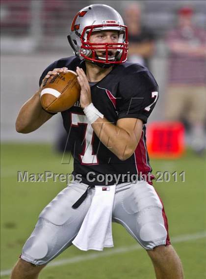 Thumbnail 1 in Bishop Gorman vs. Chaparral (Sollenberger Classic) photogallery.