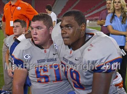 Thumbnail 3 in Bishop Gorman vs. Chaparral (Sollenberger Classic) photogallery.