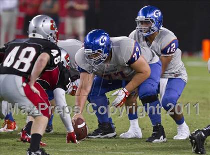 Thumbnail 3 in Bishop Gorman vs. Chaparral (Sollenberger Classic) photogallery.