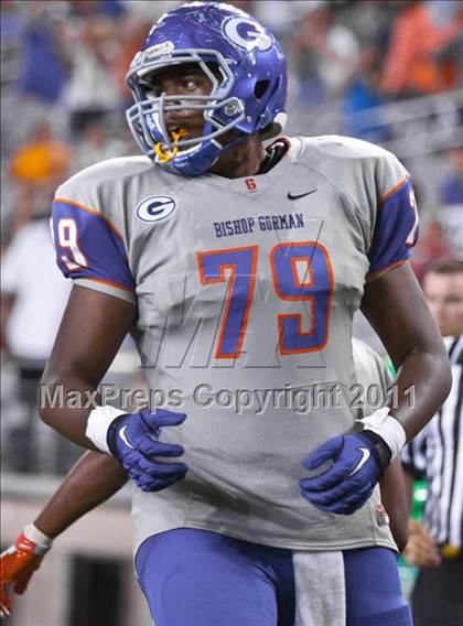 Thumbnail 2 in Bishop Gorman vs. Chaparral (Sollenberger Classic) photogallery.