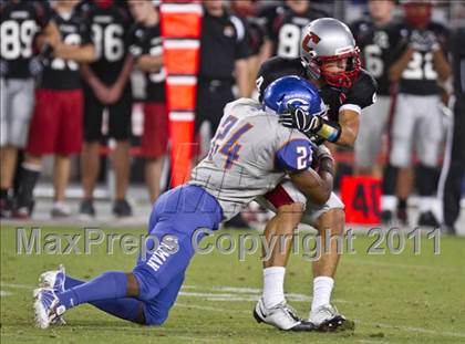 Thumbnail 3 in Bishop Gorman vs. Chaparral (Sollenberger Classic) photogallery.