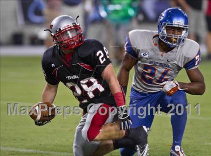 Thumbnail 3 in Bishop Gorman vs. Chaparral (Sollenberger Classic) photogallery.