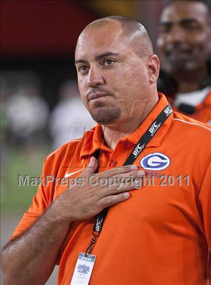 Thumbnail 2 in Bishop Gorman vs. Chaparral (Sollenberger Classic) photogallery.