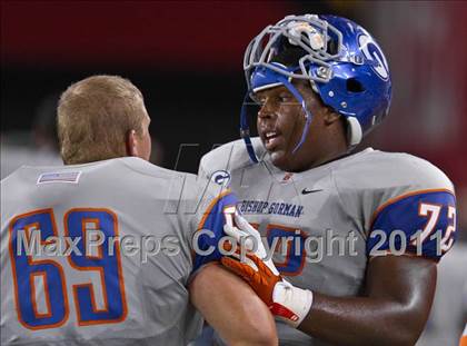 Thumbnail 2 in Bishop Gorman vs. Chaparral (Sollenberger Classic) photogallery.
