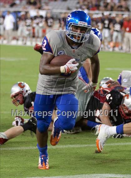 Thumbnail 1 in Bishop Gorman vs. Chaparral (Sollenberger Classic) photogallery.